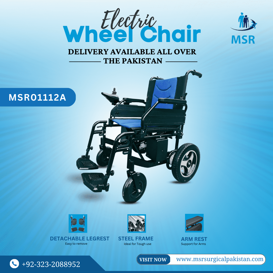 Economical Electric Wheelchair Price in Pakistan