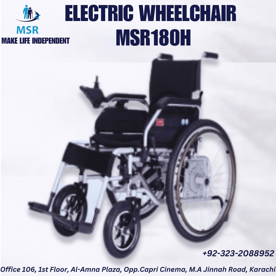 Electric Wheelchair With Big Rear Wheels