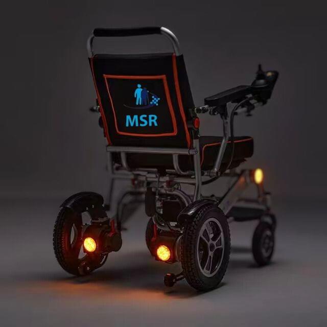 Reclining Electric Wheelchair with Indicators